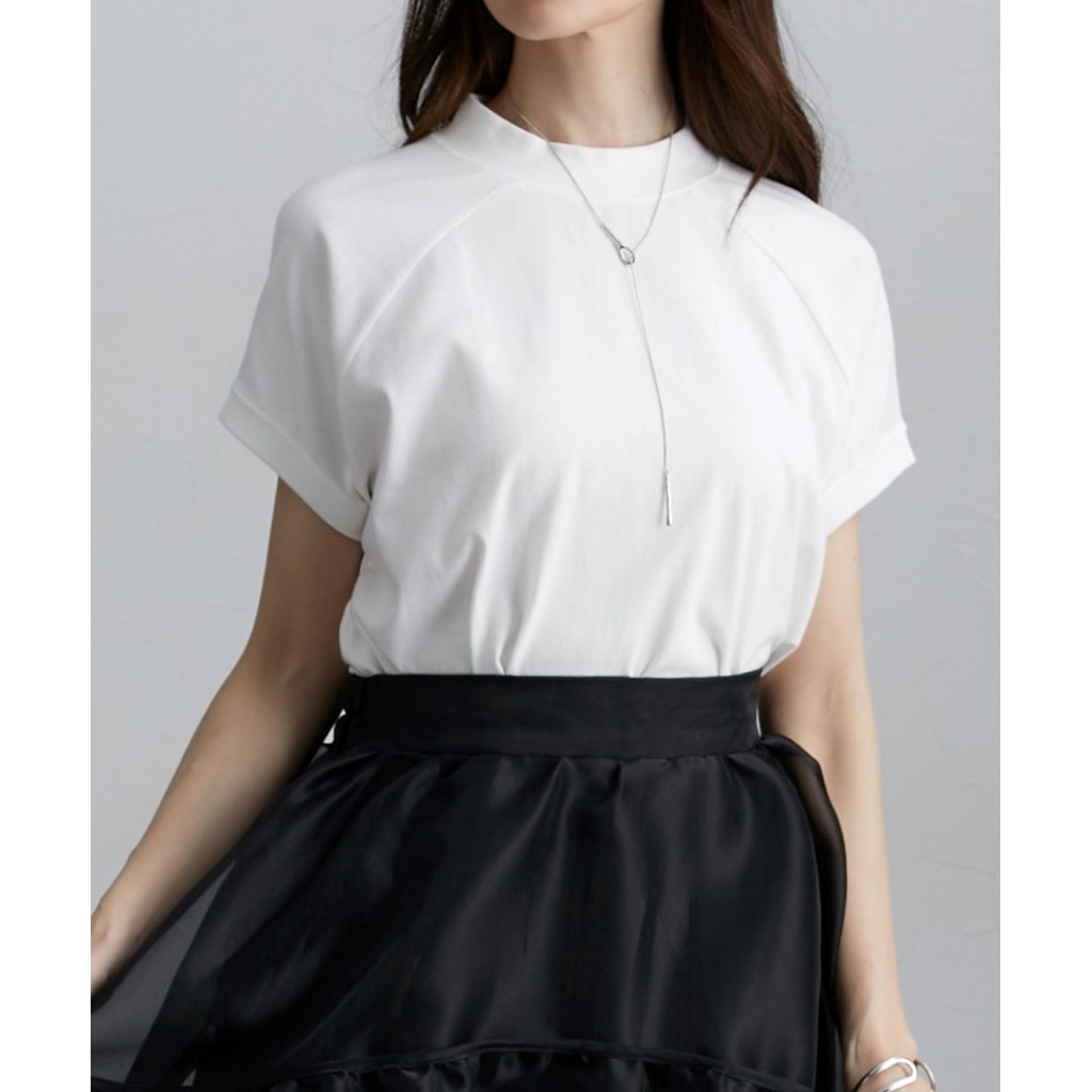 เสื้อยืดคอตั้ง ผ้าฝ้าย 100% นุ่มสบาย ระบายอากาศดี ทรงหลวม ใส่ได้ทุกวัน สไตล์ญี่ปุ่น ไซซ์ใหญ่