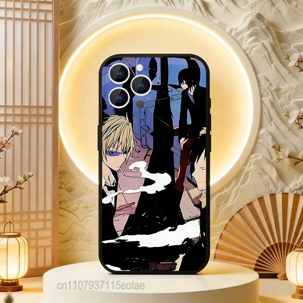 TP-2 อะนิเมะ DuRaRaRaRaRaRa สําหรับ iPhone 12,16,13,14,15,17,11,Pro,Max,Plus,E,Air,Mini TPU Soft to 