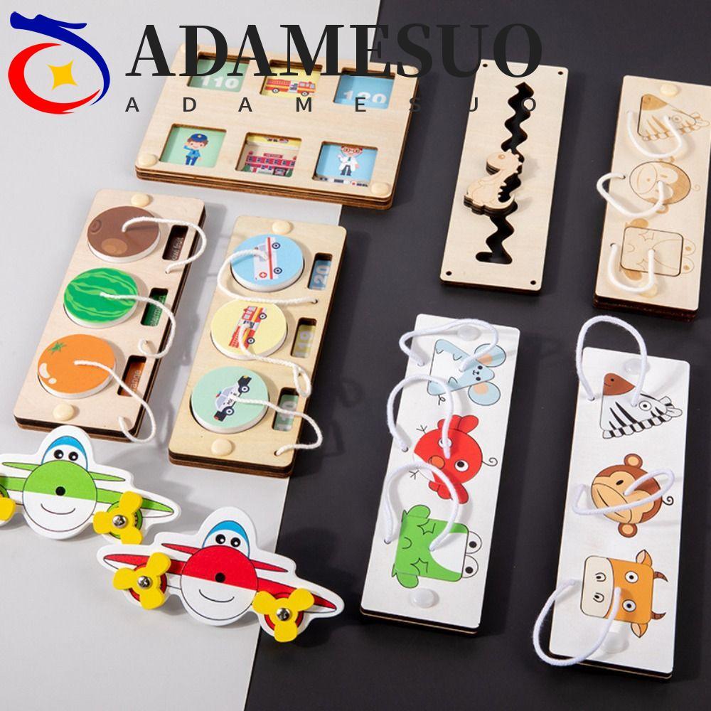 ADAMESUO Busy Board Accessories, Montessori Switch Function Busy Board DIY ปริศนาของเล่น, ความสามารถ