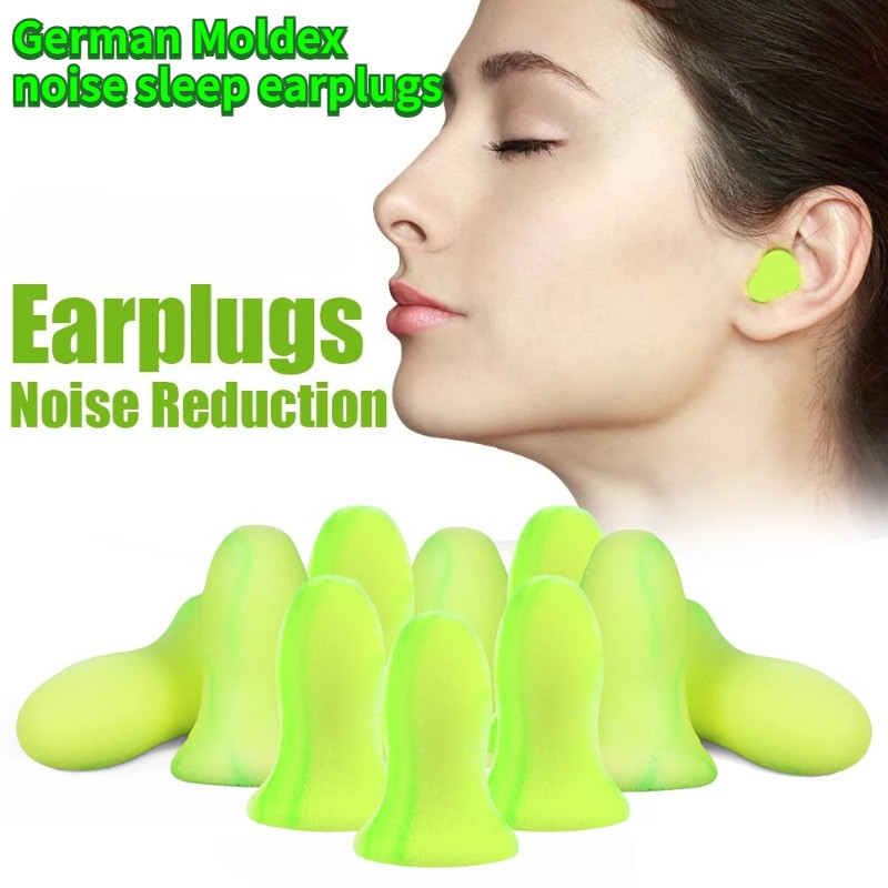 เยอรมัน Moldex Ohropax Mini นุ่มนําเข้าลดเสียงรบกวนปลั๊กอุดหูกันเสียง Anti-Noise Sleeping Aid Ear Ca