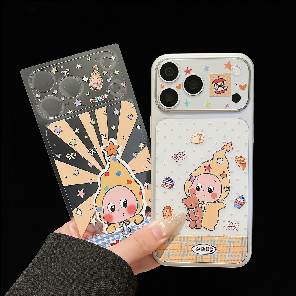 Twinkle Twinkle ฟิล์มใสแบบนุ่มผิวด้าน เหมาะสําหรับ iPhone 17 Pro Max สติกเกอร์เลนส์หลัง iPhone 17 Pro รองรับ 16 Pro Max