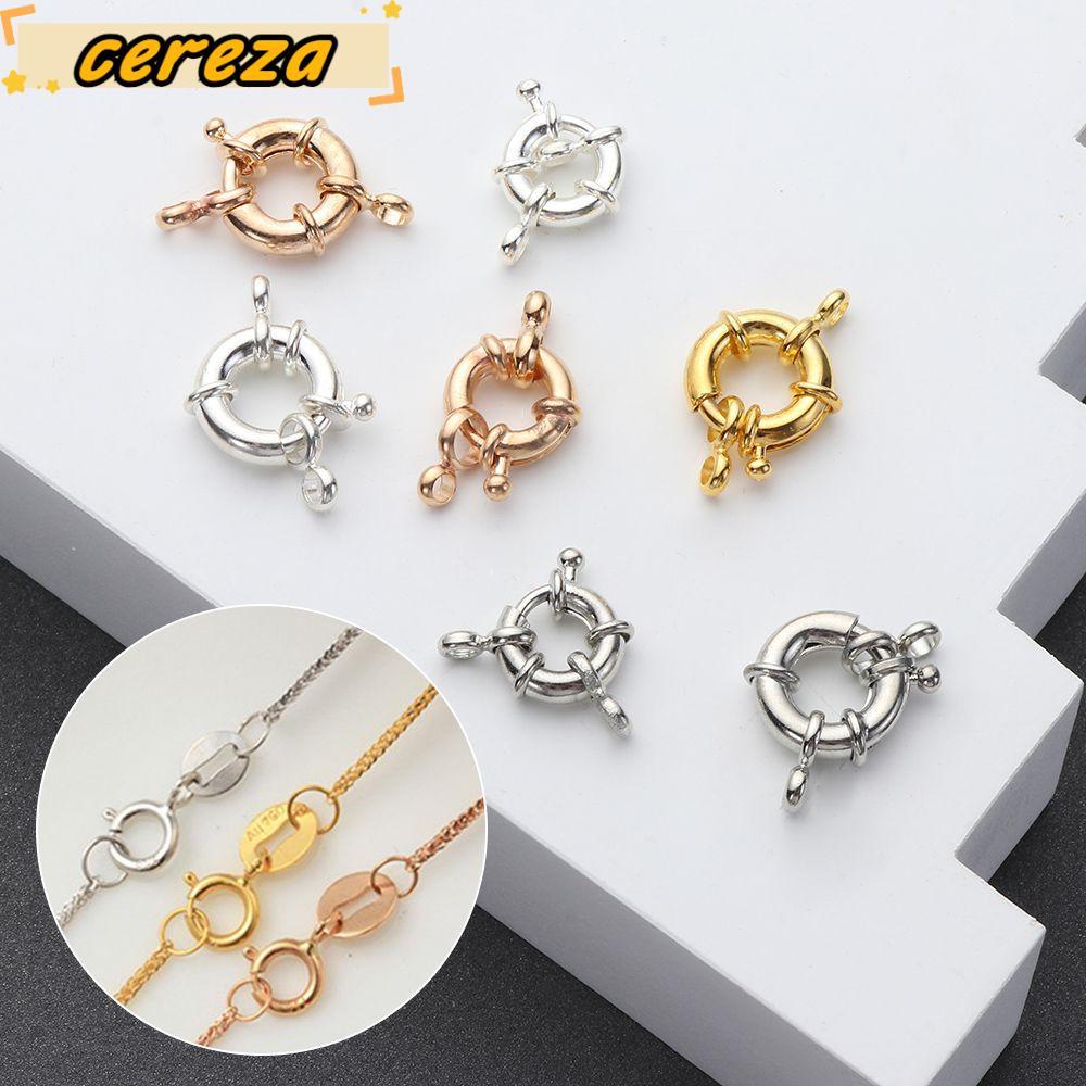 CEREZA เครื่องประดับสร้อยคอยกหัวเข็มขัด DIY จากทองแดง