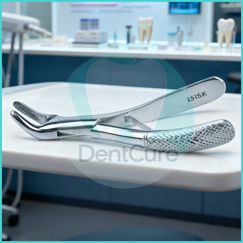 อุปกรณ์ทันตกรรมคุณภาพสำหรับเด็ก ชุดคีมสแตนเลสถอนฟันโดยทันตแพทย์ Dental Forcep Dentist Tools