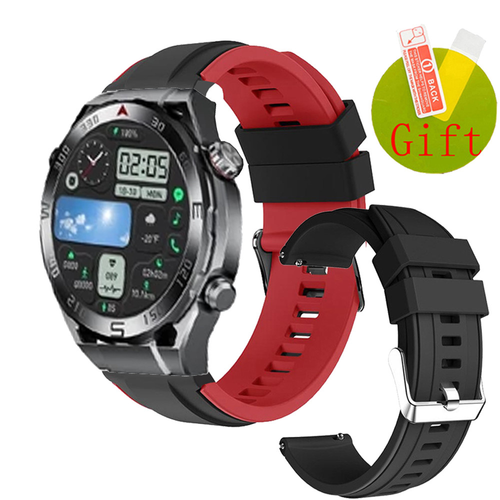 Lenovo X5 Pro Max สมาร์ทนาฬิกากีฬาซิลิโคนสําหรับ Lenovo X5 Pro Max SmartWatch ป้องกันหน้าจอฟิล์มสายร