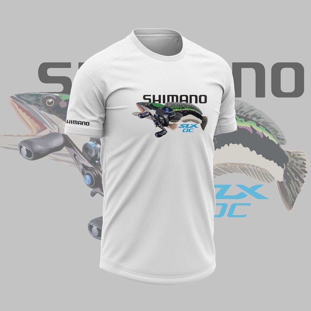 Shimano Slx Dc Tshirt ตาไก่ไมโครไฟเบอร์