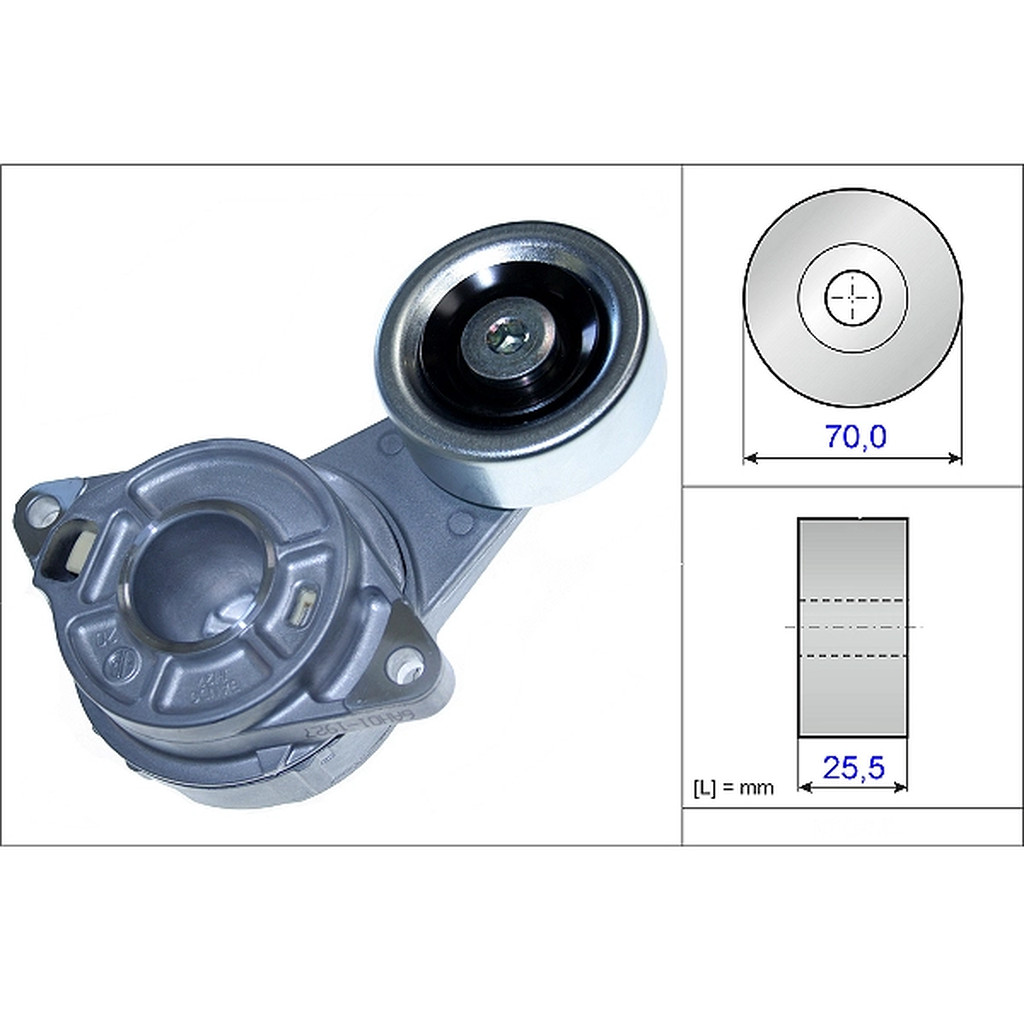 ลูกรอกสายพานหน้าเครื่อง HONDA BRIO 2011- L12B 1.2 CITY JAZZ GE GM FREED 2009- L13Z 1.3 L15A7 1.5