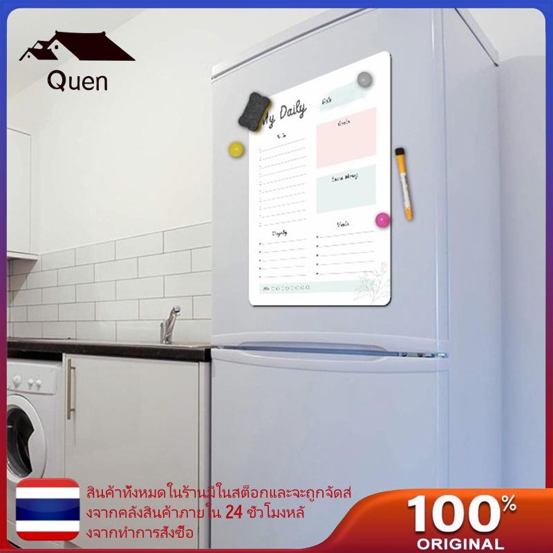 Queen Magnetic Whiteboard Daily Calendar Home School ตู้เย็นข้อความสติกเกอร์วาด