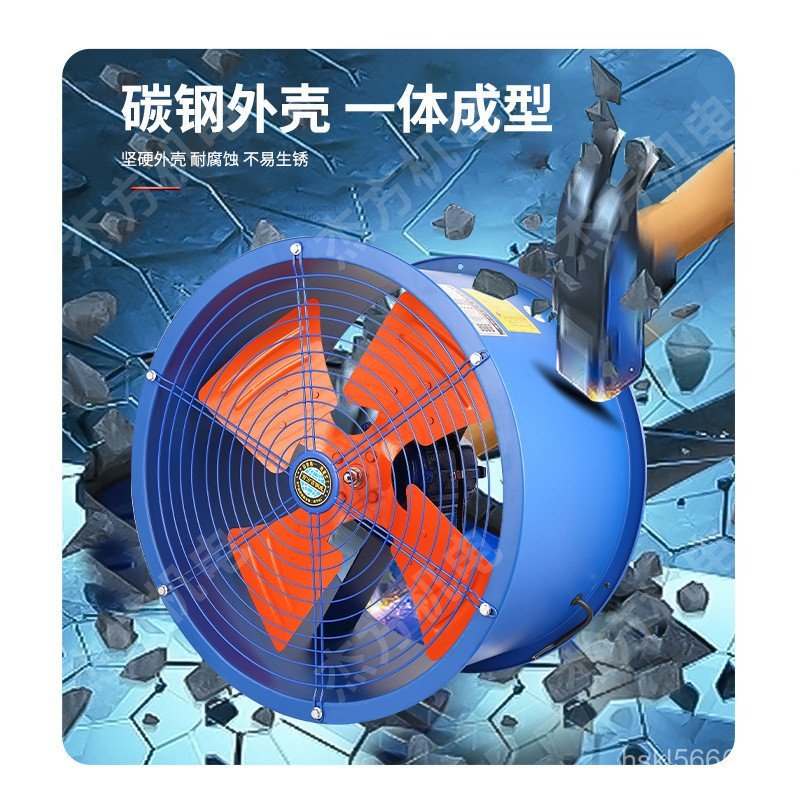 ท่อฟาร์มการประชุมเชิงปฏิบัติการไอเสียควัน5-4 พัดลมไอเสียพัดลมระบายอากาศ Axial Fan ตําแหน่งประเภท 750