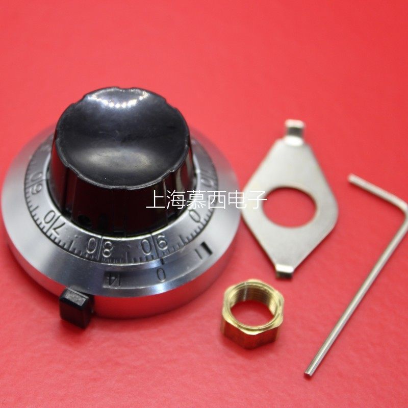 WXD3-13 3590S Potentiometer 46 มม.B2 Precision Scale Knob Scale Disc Multi-Circle ล็อค 534