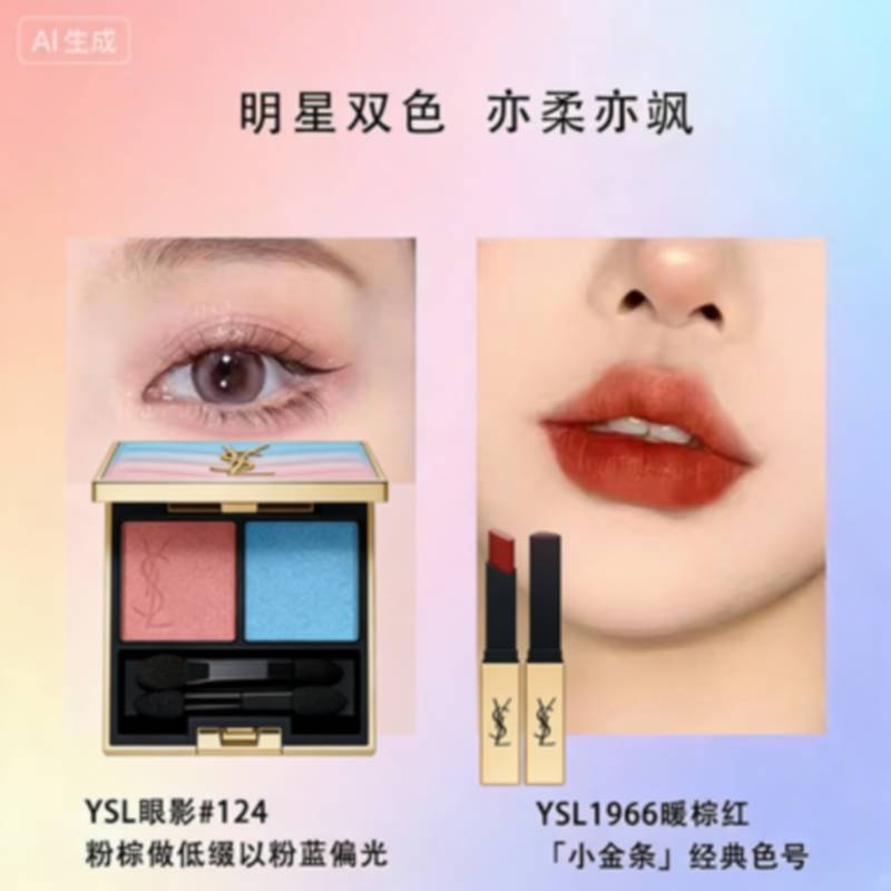 A999-สินค้าใหม่วันวาเลนไทน์Macaron Gradient Roseชุดสี่ชิ้นLimited Air Cushion 12gB10/Lipstick 2.1g19