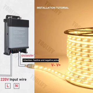 🚚จัดส่งจากประเทศไทย🚚 สวิตช์ชิ่ง12v โม หม้อแปลงกันน้ำ AC180-240V ถึง DC12V พร้อมพัดลม 60W-400W