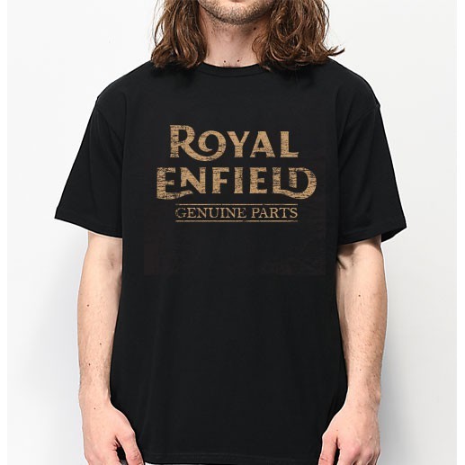 เสื้อยืดคอกลม ROY ENFI ลายมอเตอร์ไซค์วินเทจ สไตล์ CAFERACER และ CHOPPER แนวคลาสสิก สำหรับทุกเพศ