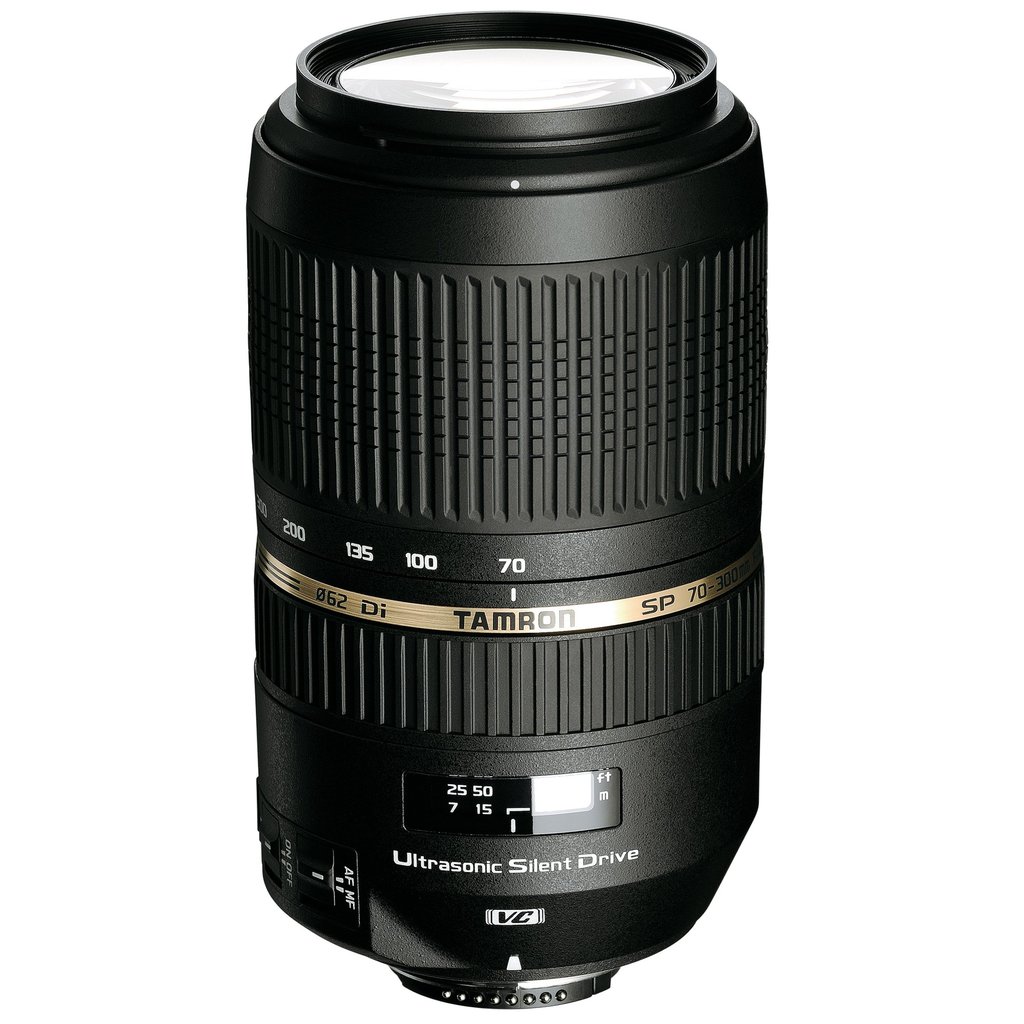 【Excellent】 เลนส์ซูมเทเลโฟโต้ TAMRON SP 70-300mm F4-5.6 Di USD สำหรับกล้องฟูลเฟรม Sony A-Mount (A005