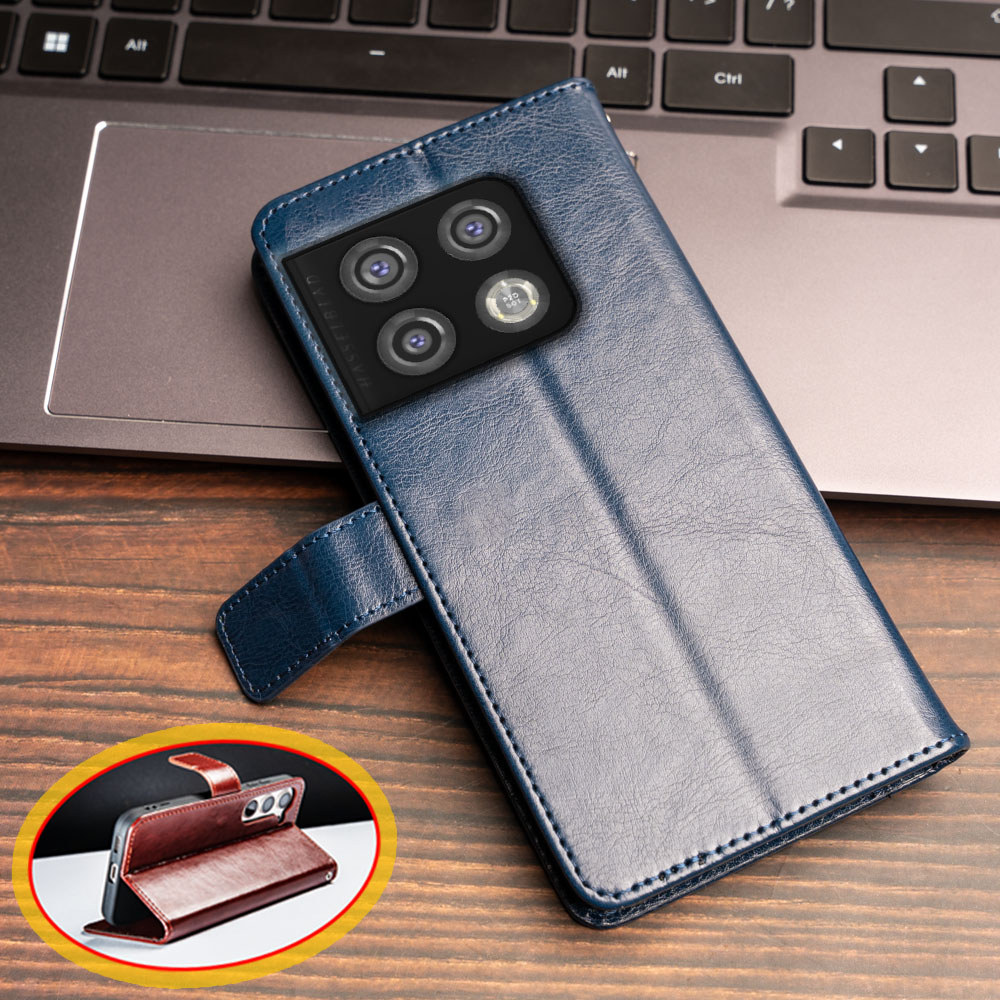 กระเป๋าสตางค์หนังสําหรับ OnePlus 10 Pro 5G NE2210 NE2211 NE2213 NE2215 NE2217 Kickstand ผู้ถือบัตรฝา