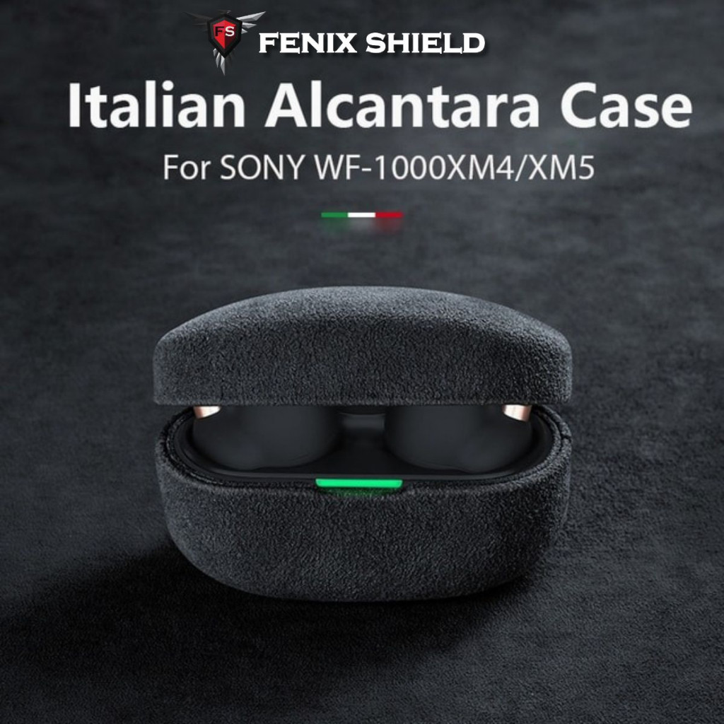 (ส่งทันที) เคส FenixShield Alcantara Leather Cover Case สำหรับ SONY WF-1000XM5 / WF-1000XM4