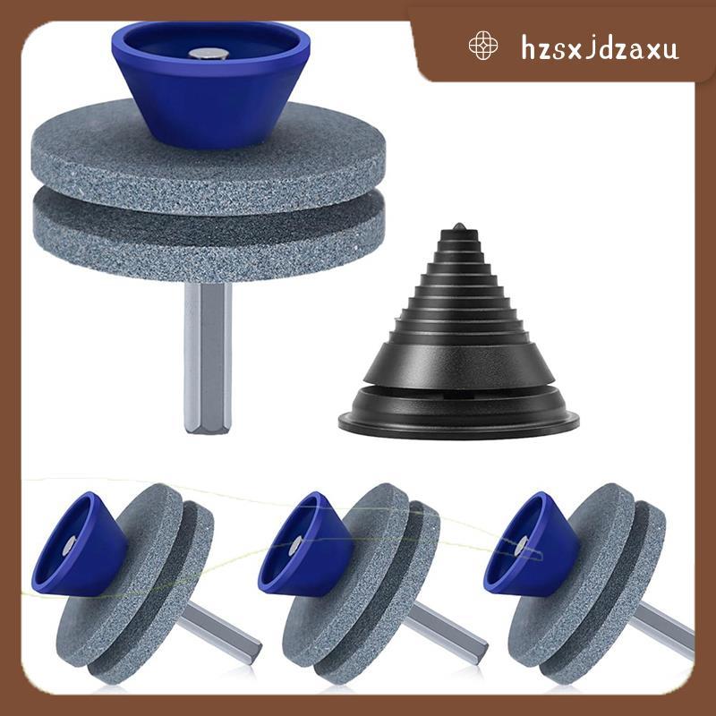 hzsxjdzaxuMower Blade Sharpener เครื่องตัดหญ้าใบมีด Sharpener B
