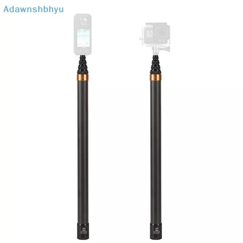 Adhyu 3M คาร์บอนไฟเบอร์ที่มองไม่เห็น Extended Edition Selfie Stick ปรับ Extension Pole สําหรับ Insta360 Panoramic กล้อง Action กล้อง TH thumbnail 3