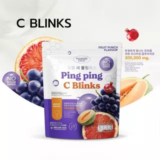 น้ำชงกลูต้า ปิ๊ง ปิ๊ง ซี บริ๊งค์ Ping Ping C Blinks ฟาวเดอร์คอลลี่ C Blinks Founder Colly