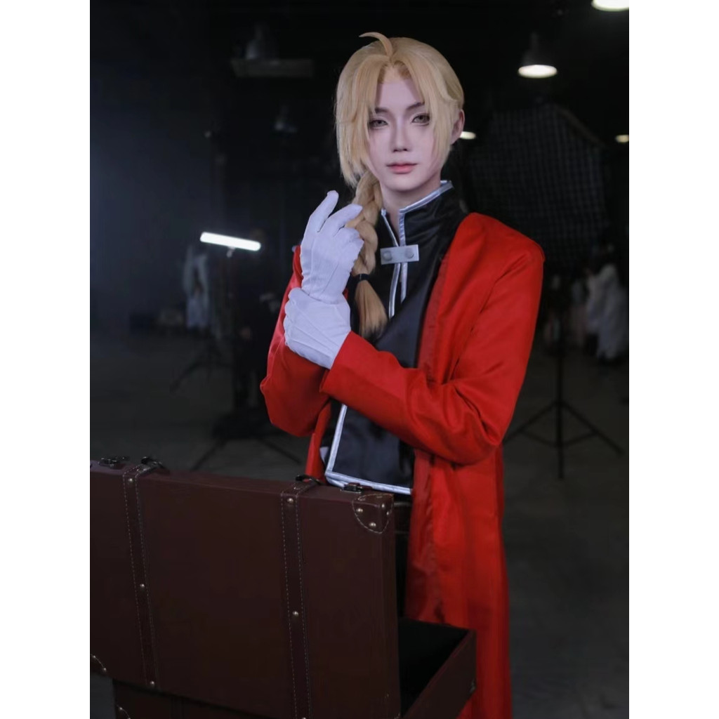 โซ่เหล็ก Alchemist cos เสื้อผ้าโซ่เหล็ก Edward cos เสื้อผ้าโซ่เหล็ก Edward cos เสื้อผ้า Edward cos E