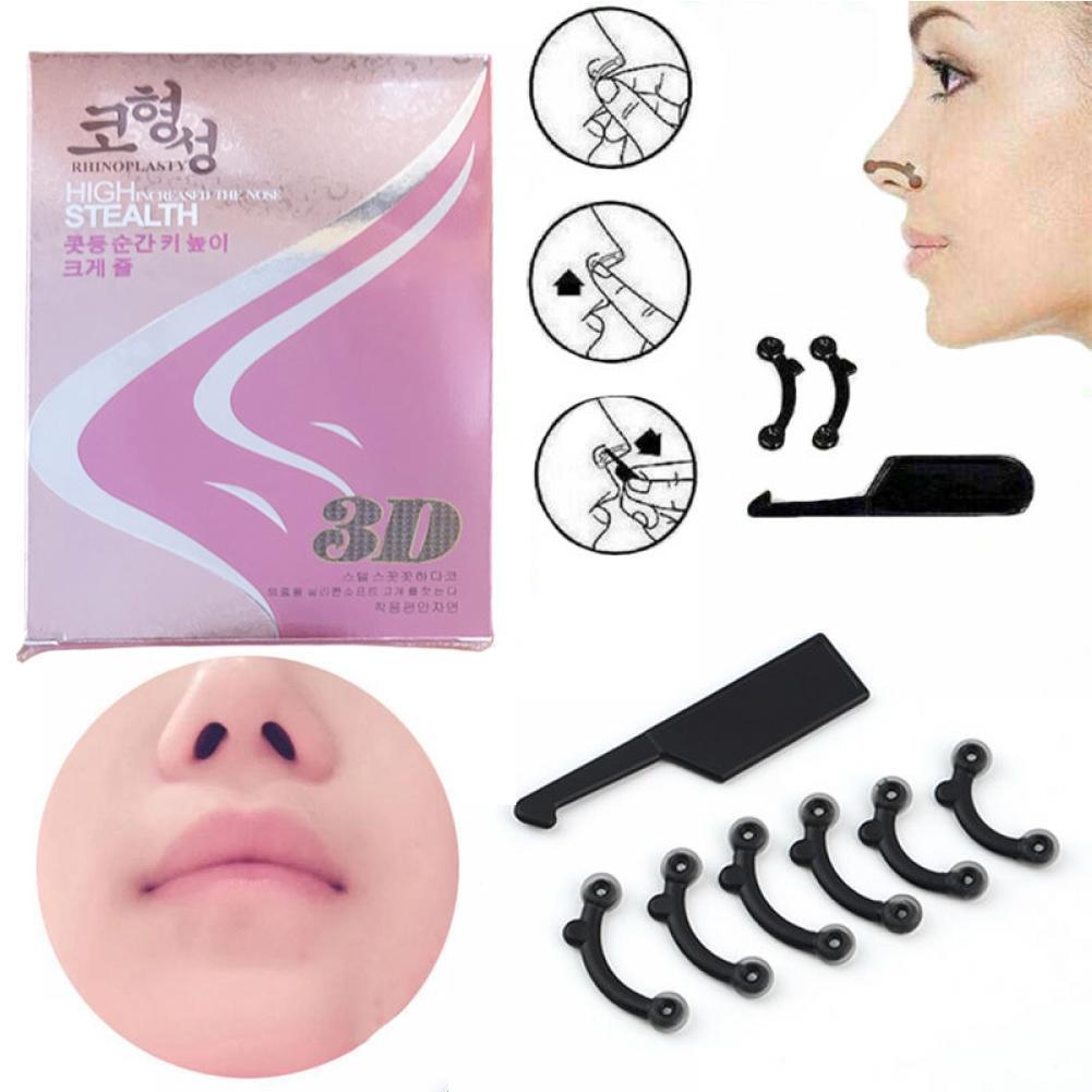 3d ที่มองไม่เห็นจมูก Shaping อุปกรณ์ยกจมูก Pad คลิปจมูก D6q2