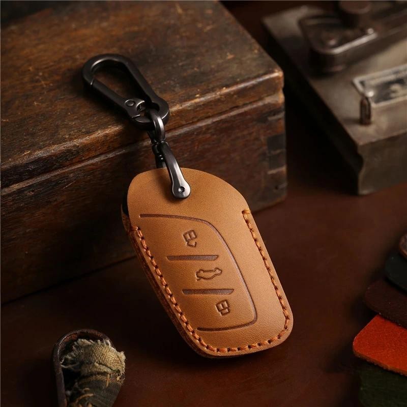 หนังรถ Remote Key กรณีผู้ถือ shell พวงกุญแจกระเป๋าพวงกุญแจ Fob สําหรับ MG ใหม่ ZS EV MG4 MULAN eHS M