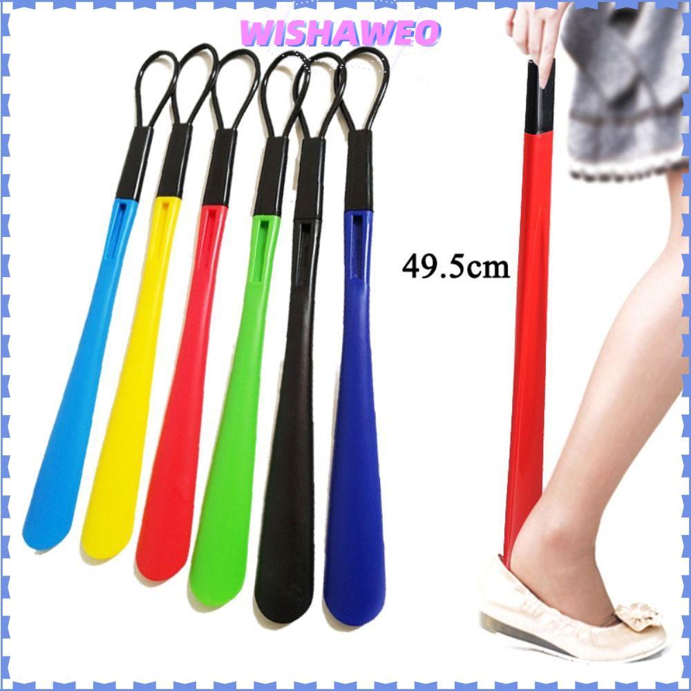 WISHAWEO แตรรองเท้าพลาสติก สีสันสดใส ออกแบบมาเพื่อง่ายต่อการถือ และเหมาะสำหรับทุกวัย