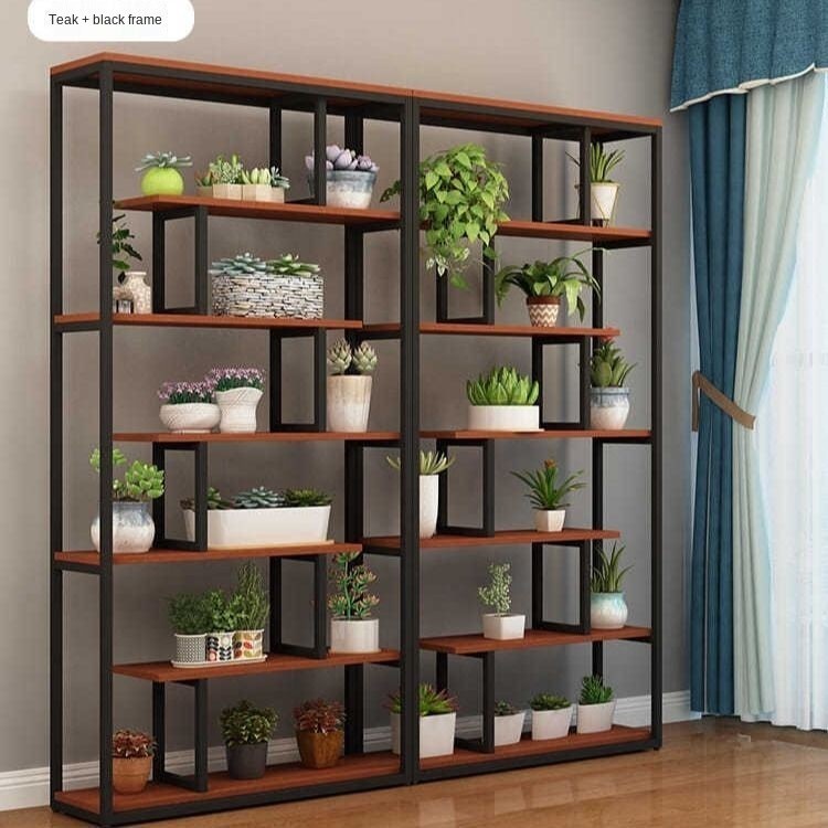 Shelf display stand free combination flooring multi-storey flower shop cabinet supermarket container