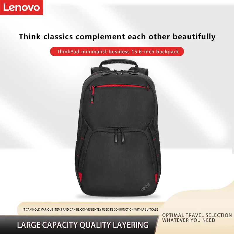 กระเป๋าแล็ปท็อป Lenovo Thinkpad4X41A30364 กระเป๋าเป้สะพายหลัง Simple Business 15.6 นิ้วกระเป๋าเป้สะพายหลัง