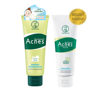 Mentholatum Acnes creamy Wash 100 g เมนโทลาทั่ม