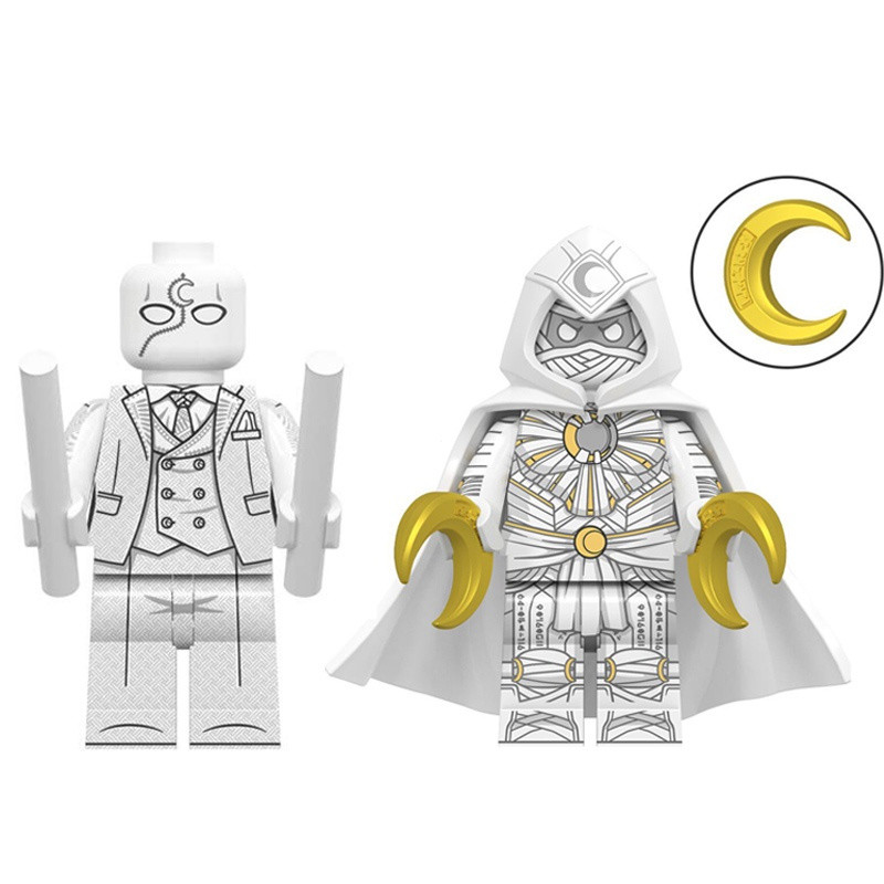 WM2425 WM2526 Superhero Moonlight Knight Building Block Mini ตัวอักษรของเล่นของขวัญ