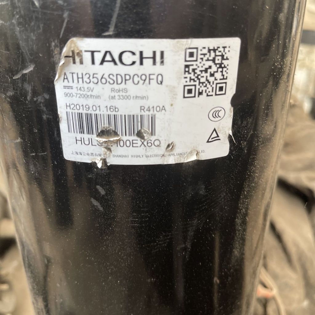 คอมเพรสเซอร์แอร์อินเวอร์เตอร์ฮิตาชิ ATH356SDPC9FQ 143.5V R410A