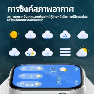 【รับประกัน 3 ปี】สมาร์ทวอทช์ S11 มีหน้าจอสัมผัสเต็มรูปแบบ เป็นนาฬิกาสำหรับออกกำลังกาย กันน้ำ และรองรับการโทรผ่านบลูทูธ