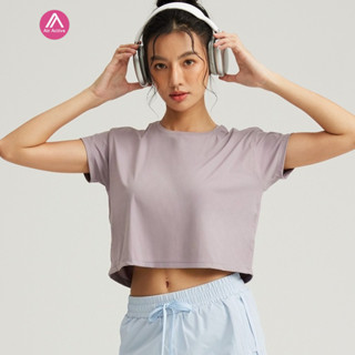 AirActive เสื้อ Yuneng เสื้อกีฬาเนื้อผ้าเบาเหมาะสำหรับทุกกิจ…