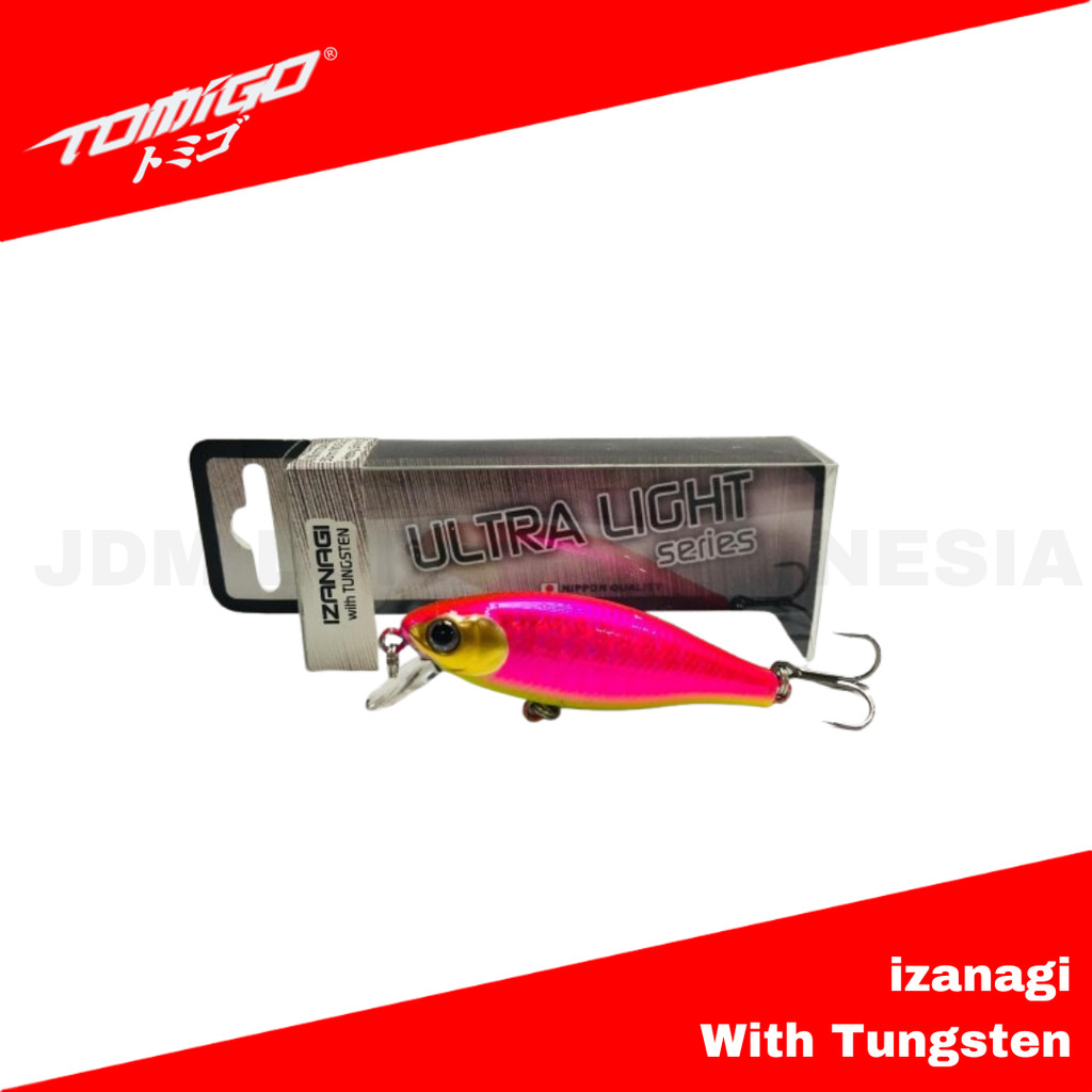 Tomigo Izanagi With Tungsten 50 Minnow 6.5gr 50mm