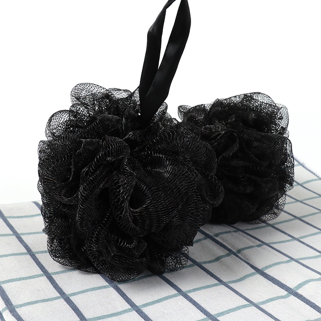 ฟองน้ําอาบน้ําสีดําคลาสสิกสําหรับผู้ชาย-SA123