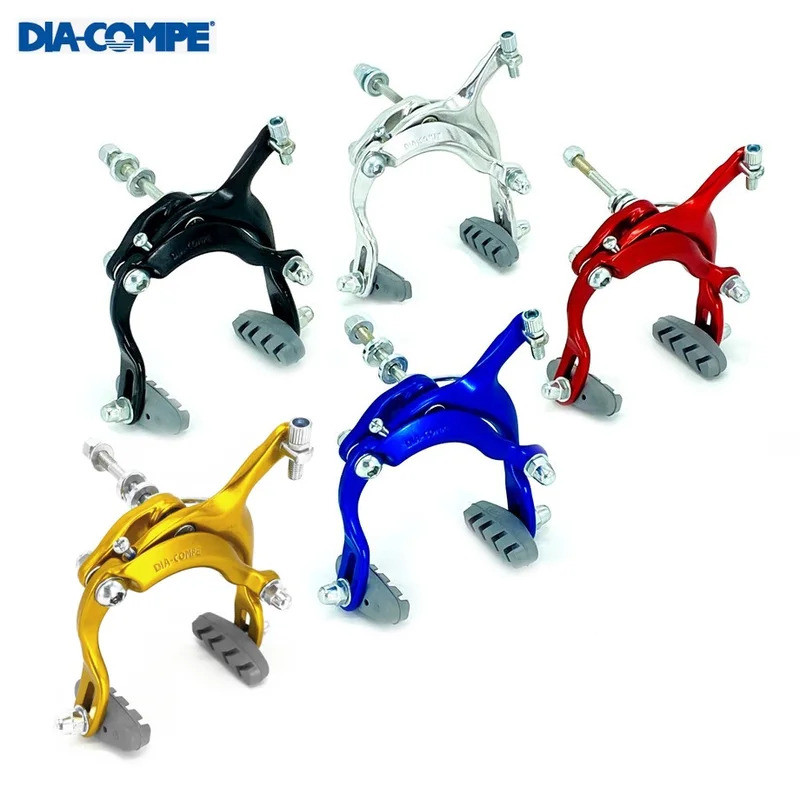 DIA-COMPE C Caliper Brake Road Bicycle BYA412 Folding Bike Retro City Bike Dual Pivot Caliper Brake 