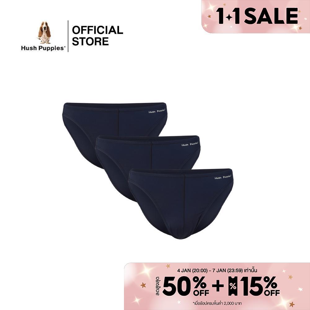 Hush puppies  Underwear กางเกงในชาย Classics รุ่น HU H1B005 Bikini – สีกรมท่า