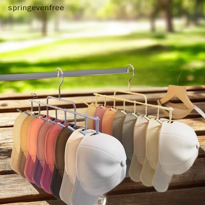 Springevenfree 1 PC ใหม่หมวก Ra-สไตล์หมวกตะขอแขวน,เหมาะกับ 8 สูงหมวกสําหรับหอพักตู้เสื้อผ้าติดผนังเบสบอล th