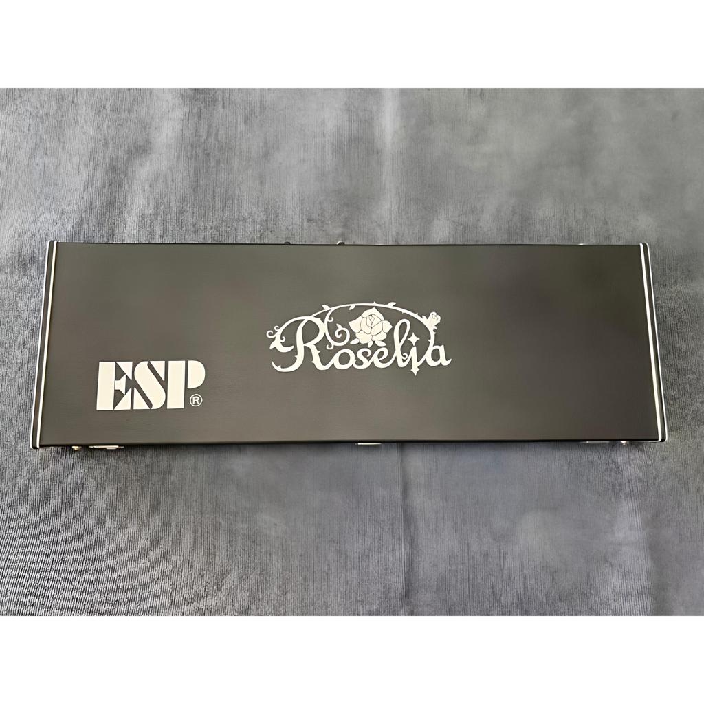 คลังสินค้าพร้อม ESP BanG Dream Linkage Roselia BTL LISA Electric Bass เคสเปียโนระดับไฮเอนด์เคสเปียโน