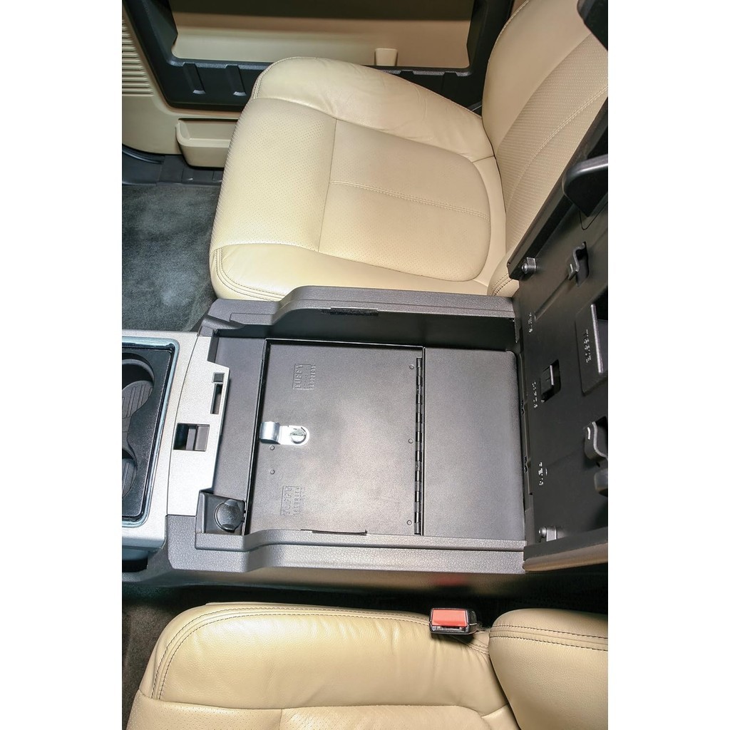 Tuffy Security Console Safe - เข้ากันได้กับ Ford Super Duty - 2011-2016