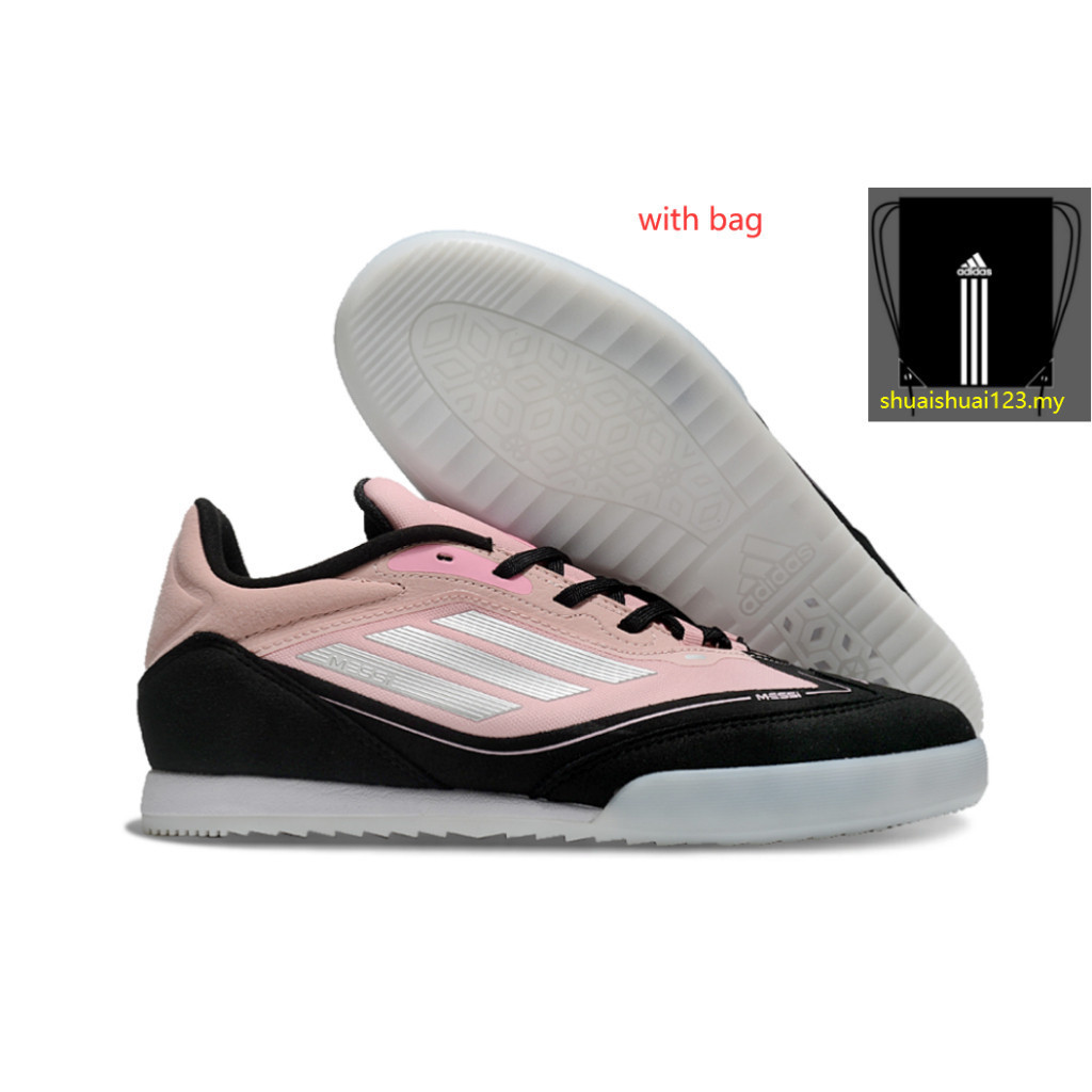 Kasut Bola Sepak F50 messi f50 IC Street รองเท้าฟุตบอลฟุตซอลในร่มรองเท้าผู้ชายรองเท้าฟุตบอล Unisex ฟ