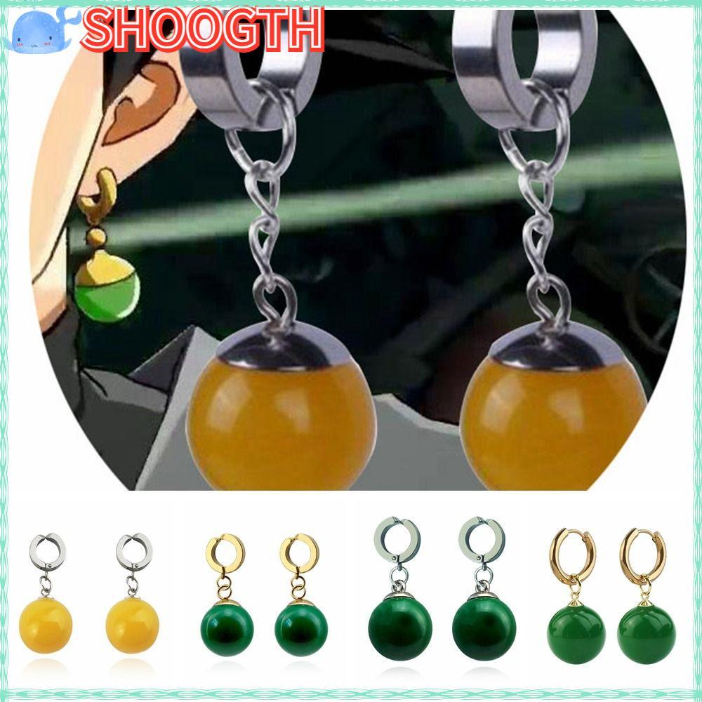 Potara Earrings anime cosplay trendy studs for men
