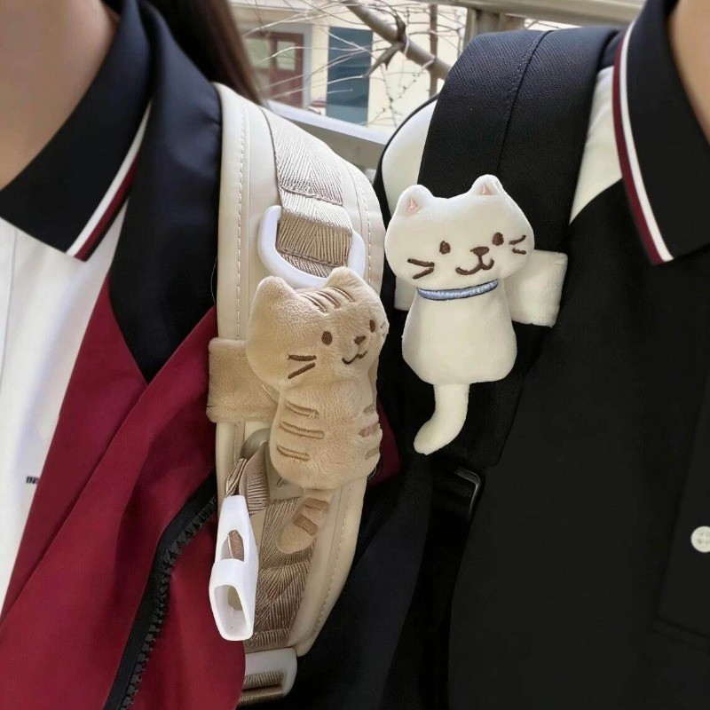 กระเป๋านักเรียนสายคล้องไหล่แบบสามมิติ ออกแบบเป็นตัวการ์ตูนตุ๊กตาและตีนตุ๊กแก น่ารักสำหรับเด็ก