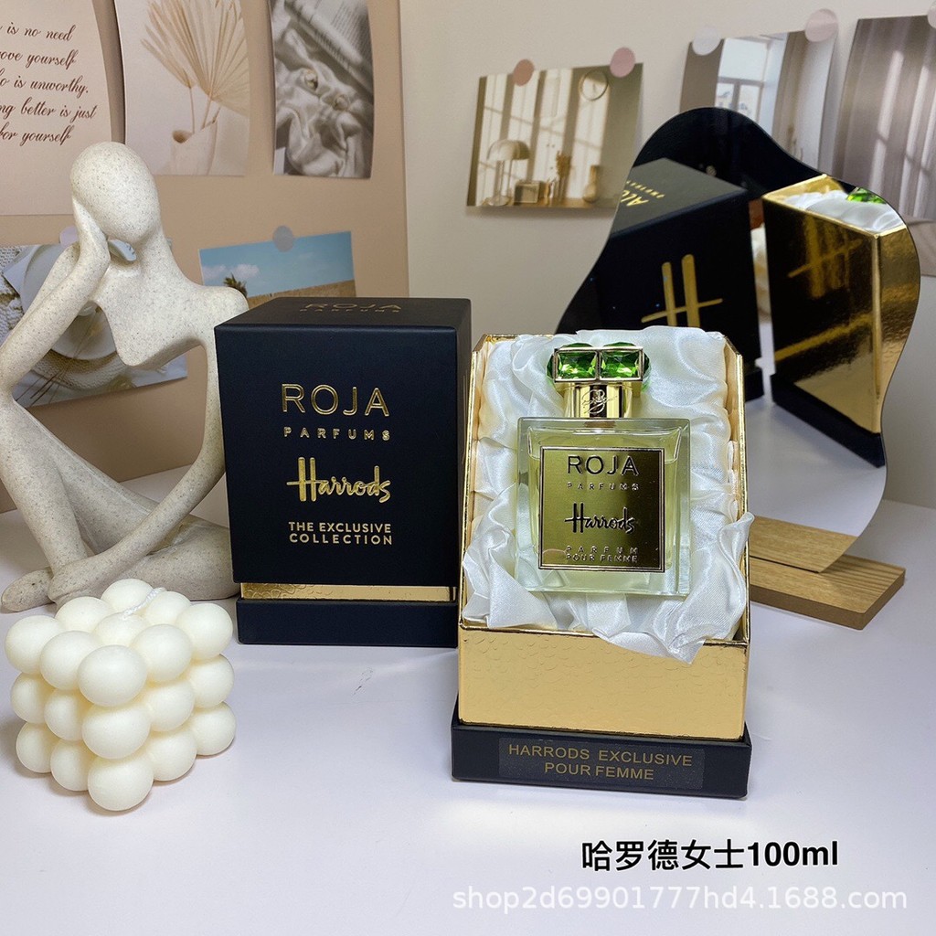 น้ําหอม Roja Dayangzhou Torlando Burlington Elysium Harold น้ําหอมผู้ชายผู้หญิง