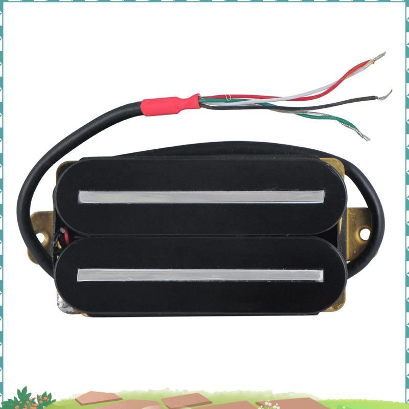 Uejfrdkuwg High Output Pickup Dual Hot Rail Humbucker Pickups เซรามิคกีตาร์ไฟฟ้า Pickup Humbucker