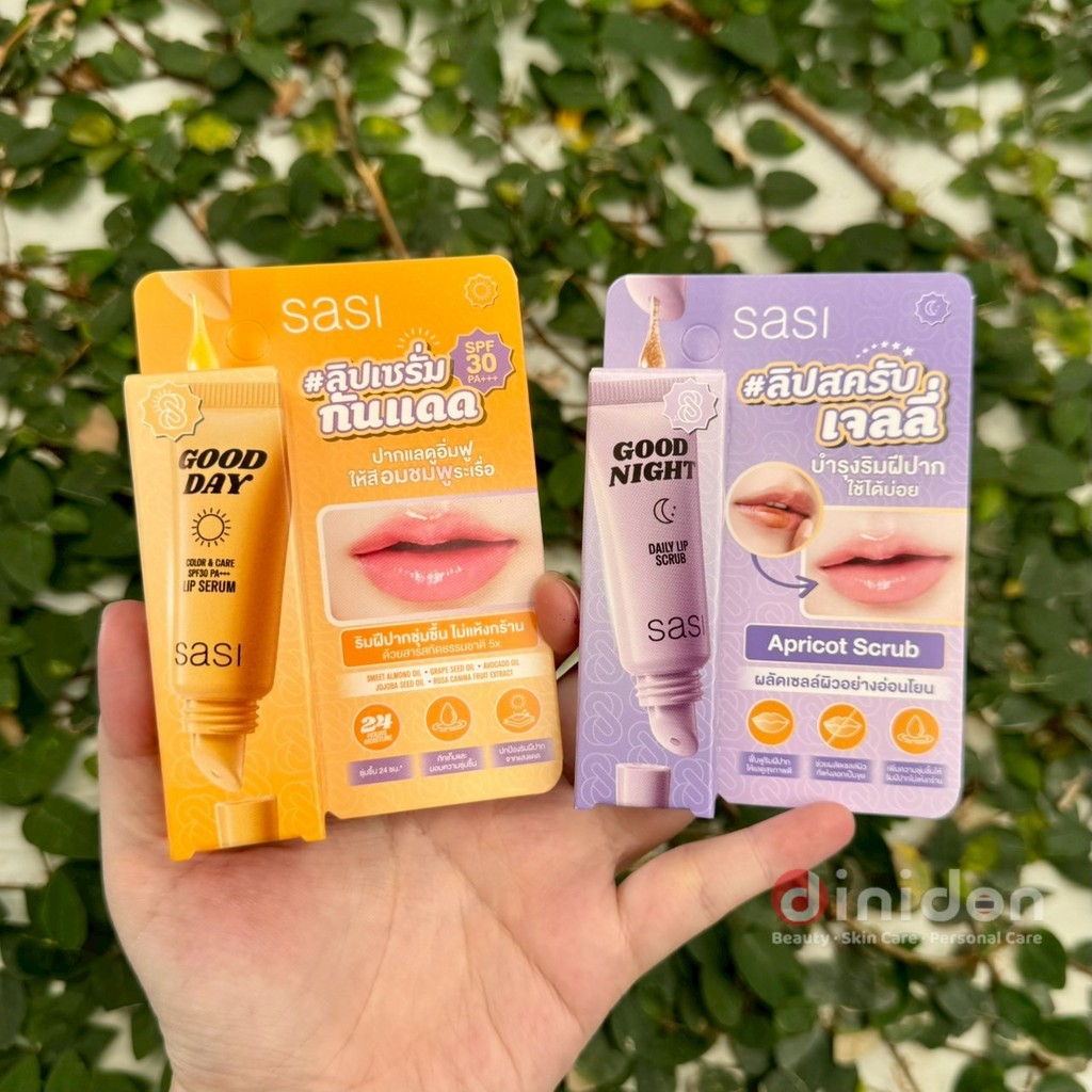 ((dinidon Shop)) Sasi Good Day - Good Night Daily Lip Care 5g.
