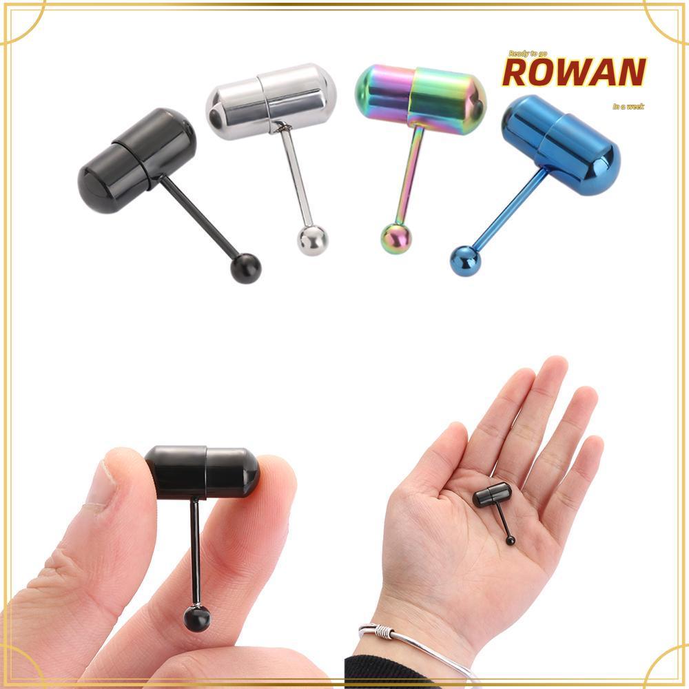 ROWANTH สั่นลิ้นบาร์ ยาง แฟชั่นเครื่องประดับ