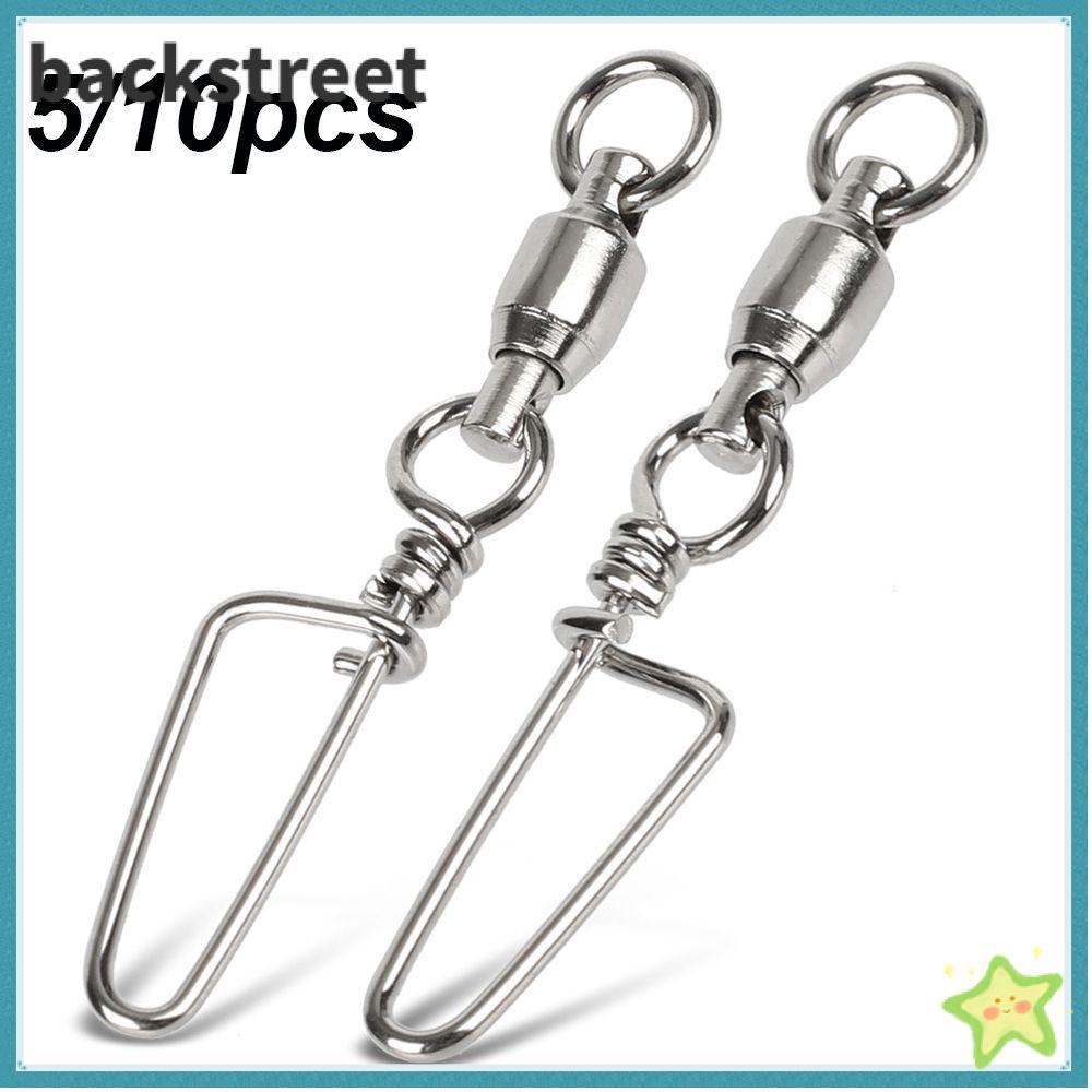 เชือกตัวล็อก fishing snap connector 5/10pcs พร้อม pin ทนทาน สําหรับการใช้งานหนัก
