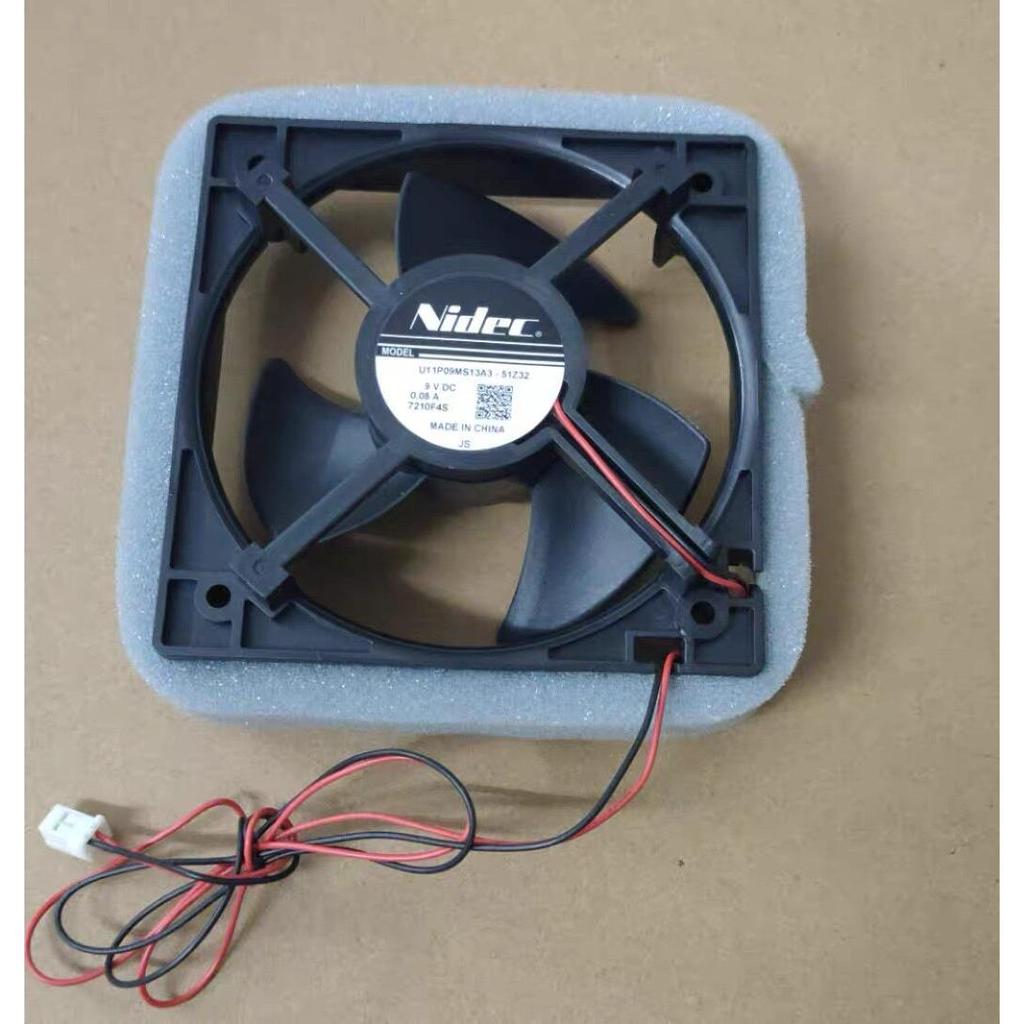 เหมาะสําหรับ Haier ตู้แช่แข็งตู้โชว์พัดลมตู้เย็น U11P09MS13A3-51 9V DC 0.08A พัดลม