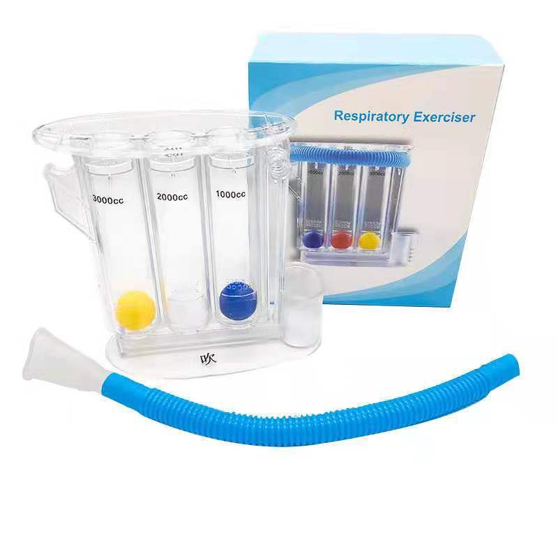 Breathing Trainer Lung Active Training การทดสอบทางกายภาพผู้สูงอายุวัยกลางคนฟังก์ชั่นปอด Exerciser Br
